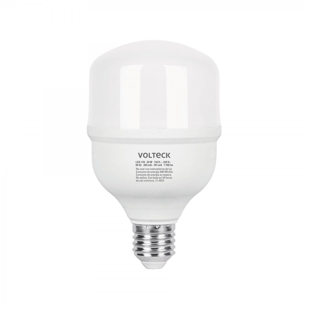 LAMPARA LED ALTA POTENCIA 20W LUZ DE DIA TRUPER (46225) LED-170