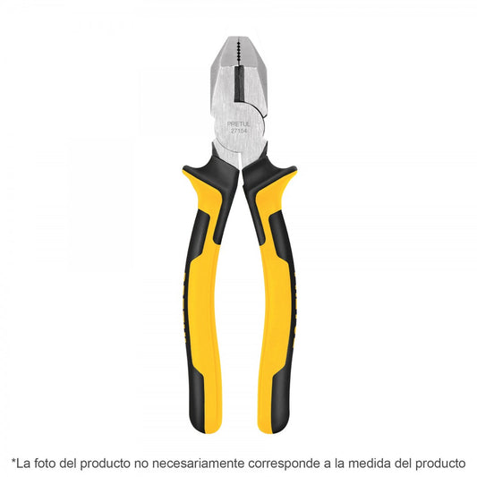 PINZA P/ELECTRICISTA 9 CABEZA CUADRADA COMFORT GRIP PRETUL (27155) 219-PX