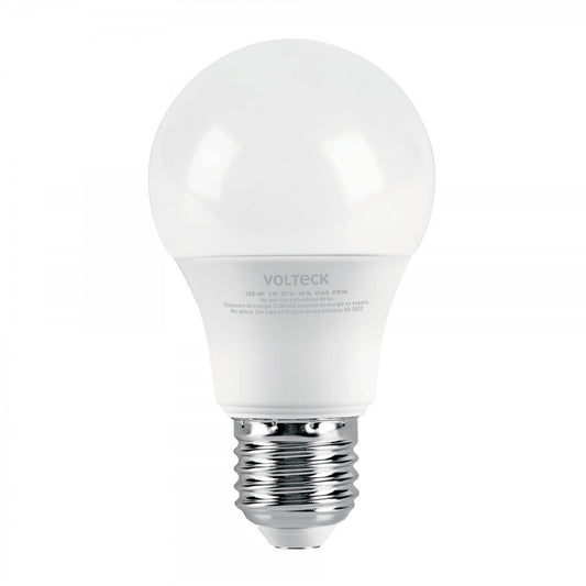 LAMPARA LED A19 3W  LUZ DE DIA VOLTECK (46275) LED-30F