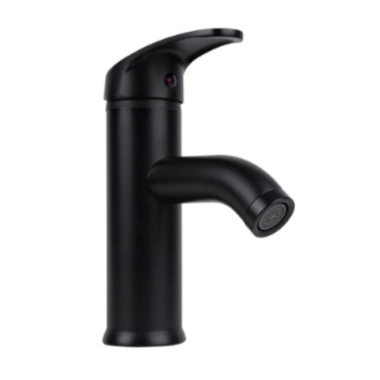 MONOMANDO ECOLOGICO CORTO P/ LAVABO NEGRO DICA 4434.2