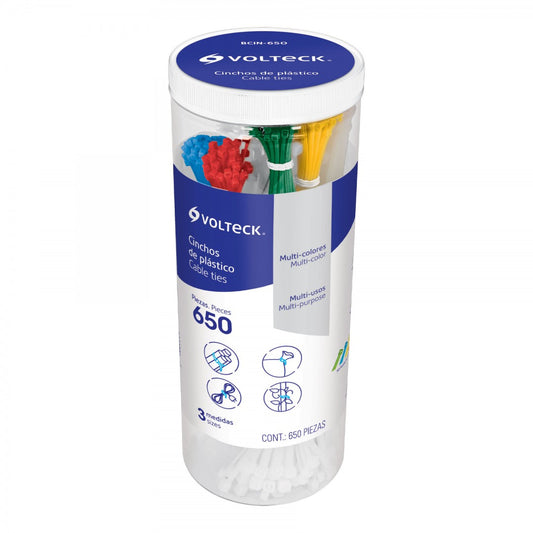 BOTE CON CINCHOS DE PLASTICO TRUPER (44298) BCIN-650