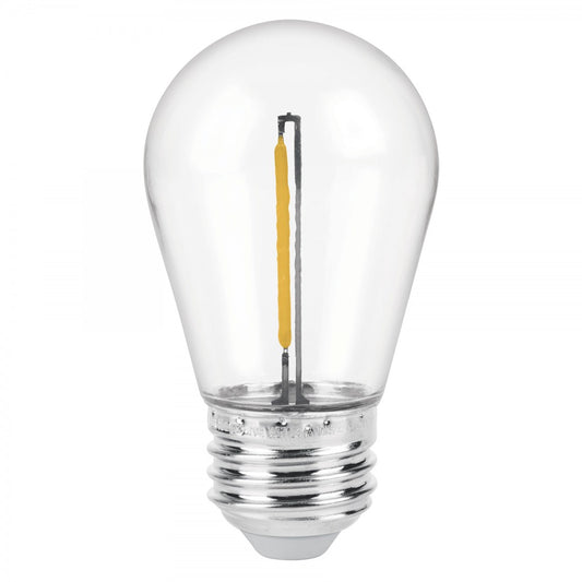 LAMPARA LED S14 DE 1 WATTS VOLTECK LUZ CALIDA (48452) LED-141FC