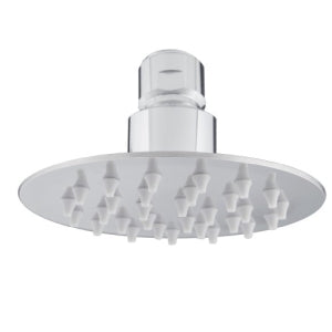 REGADERA DE PLATO REDONDA 4" S/BRAZO NI CHAPETON DICA 4534R