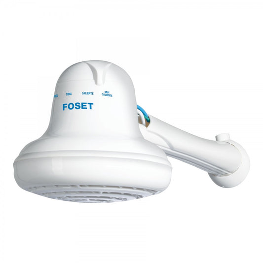 REGADERA ELECTRICA FOSET 4 TEMP 6-1/2' BLANCA (40237) REGEL-6