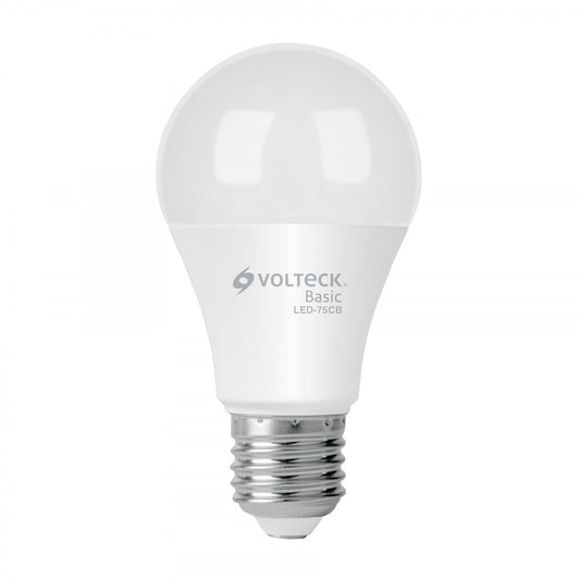 LÁMPARA DE LED TIPO BULBO A19 10 W, LUZ CÁLIDA, CAJA, BASIC (28064)LED-100CB