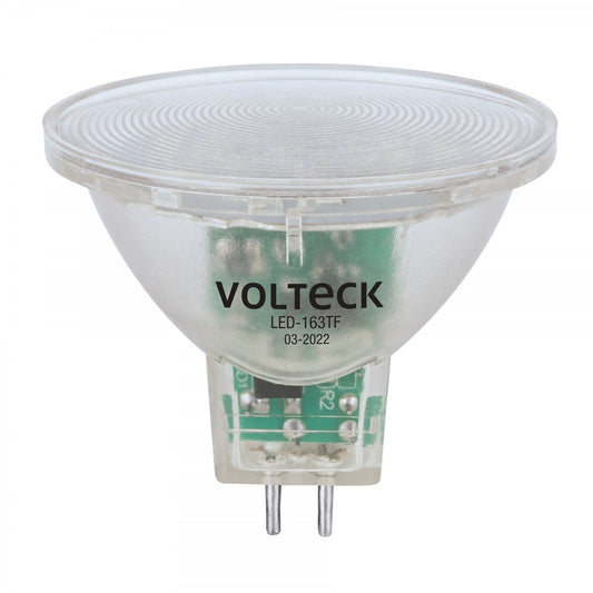 LÁMPARA TRANS. DE LED 3W MR16 BASE GU5.3 LUZ DE DÍA, BLÍSTER (48402)