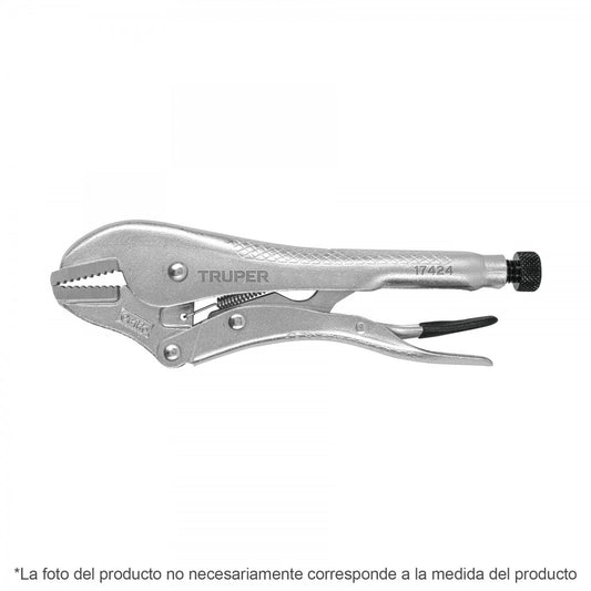 PINZA DE PRESION 12" MORDAZA RECTA TRUPER (17431) PPT-12R